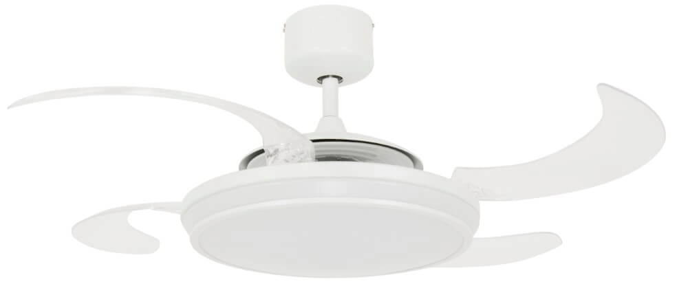 Witte plafondventilator Fanway Evo 1 Ø 122cm