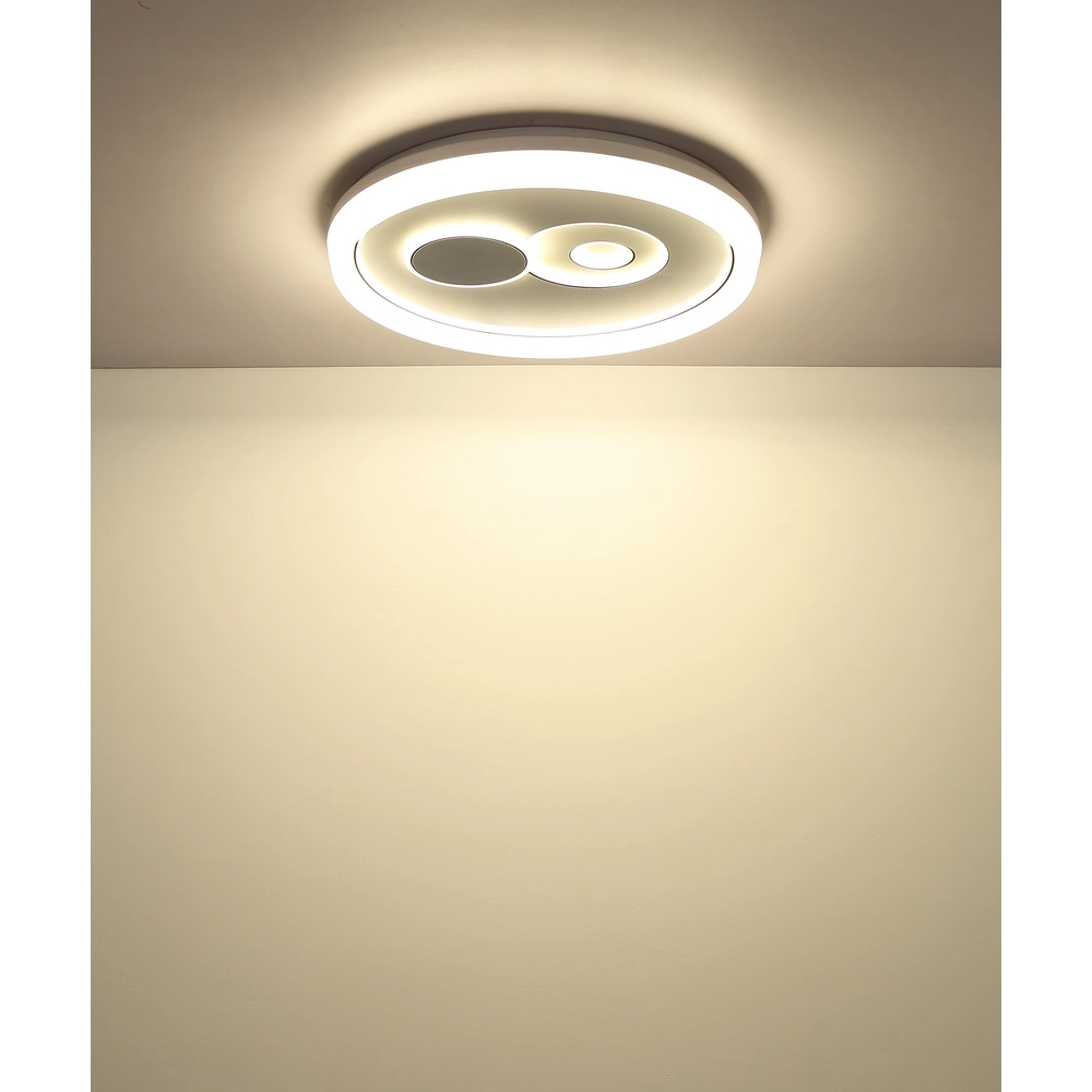 Plafondlamp Ruiz I wit Ø 49cm Globo 9007371522811
