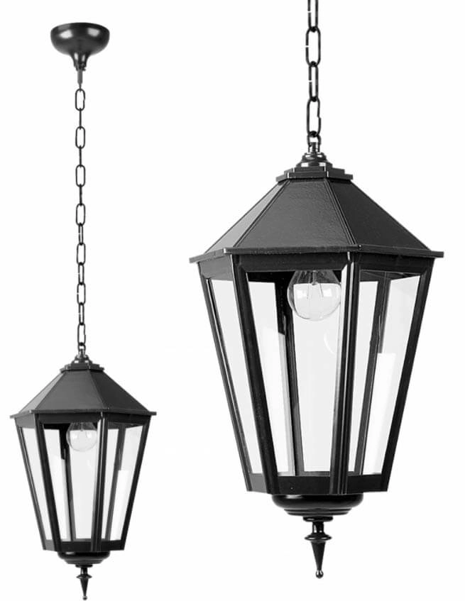 Oudhollandse hanglamp K7A zwart KS verlichting 8714732147903