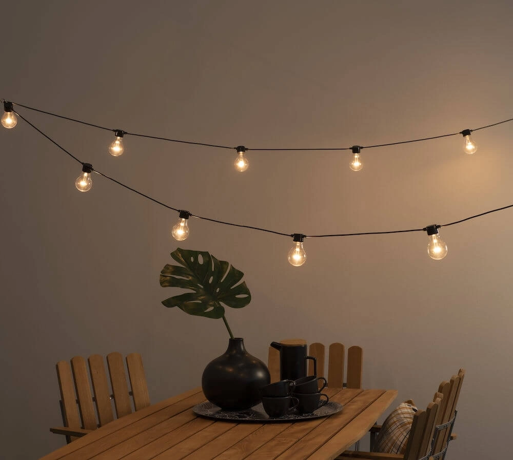 Partylight lichtsnoer van 20 heldere lampen KonstSmide 7318302379803