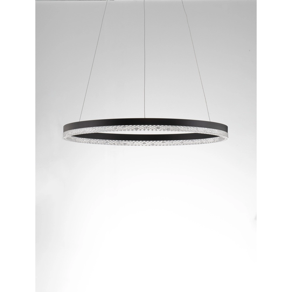 Hanglamp Adria zwart Ø 60cm Lyora 5212017443786