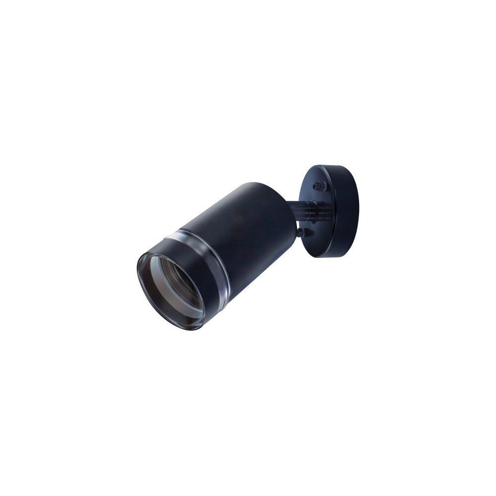 Richtbare muurspot Opden Zwart - 1x GU10 Lyora 5055788285731
