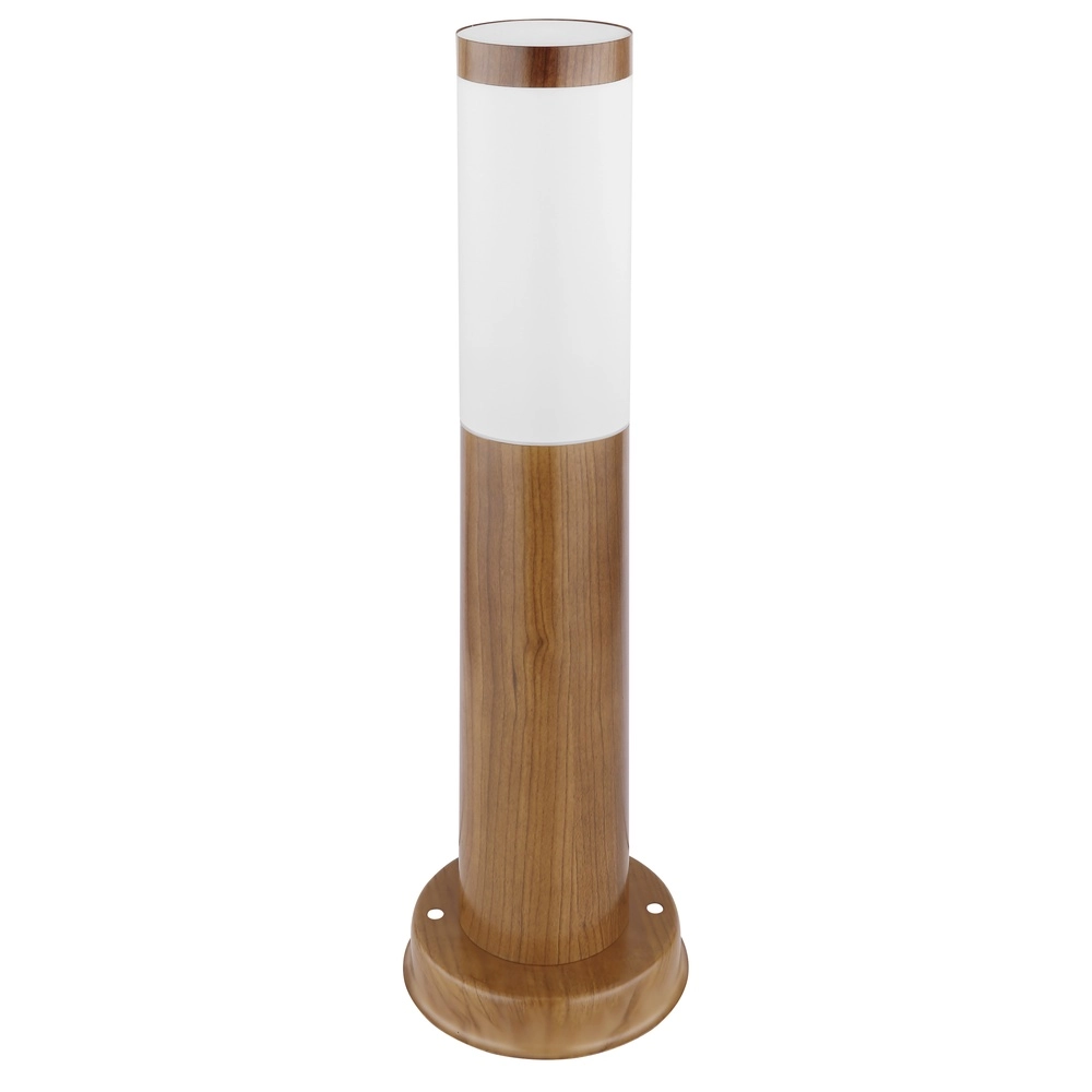 Tuinlamp Boston hout met wit Globo 9007371423132