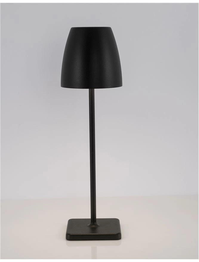 Oplaadbare tafellamp Colt 38cm antraciet Lyora 5212017425508
