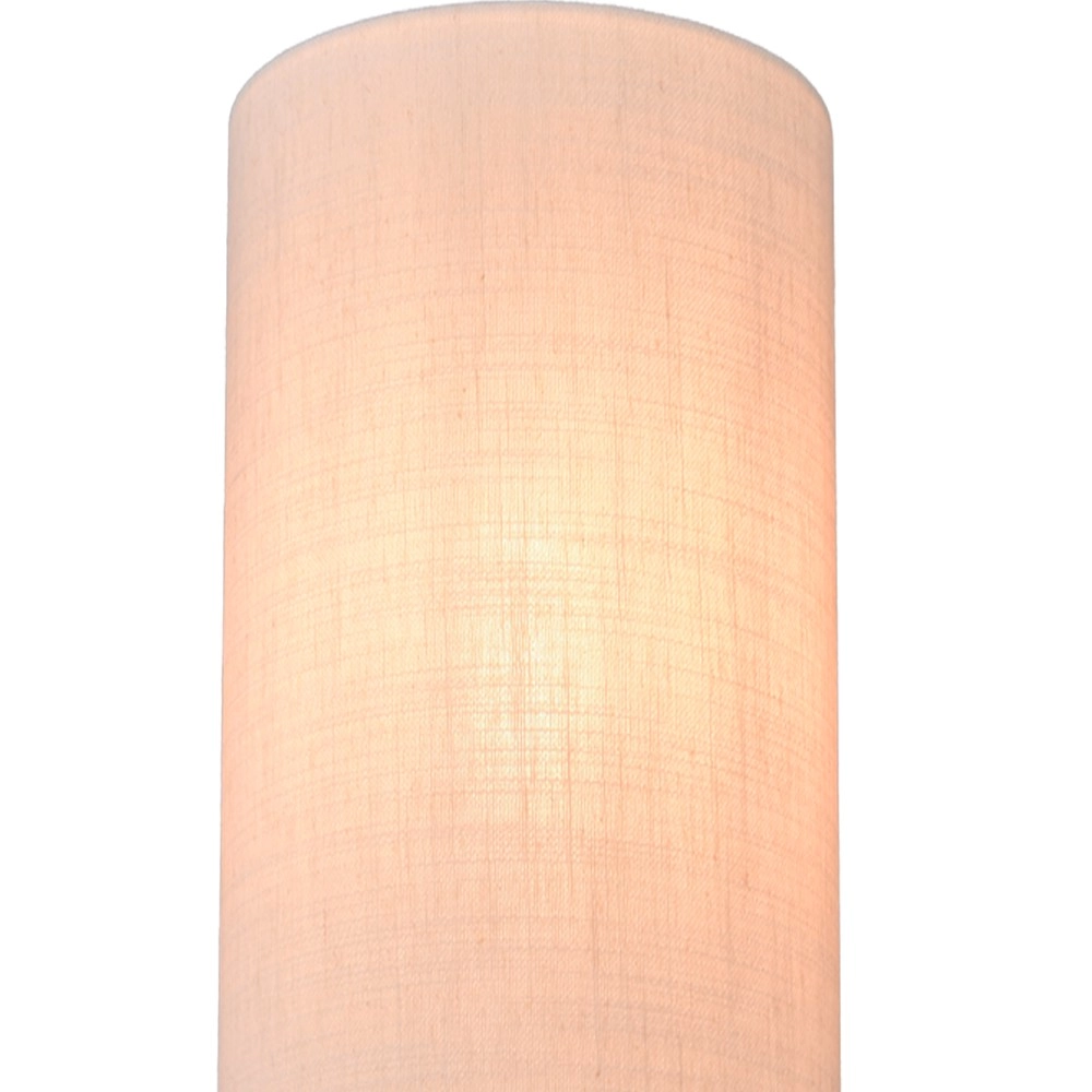 Vloerlamp Lisbourg cacao met off white kap Masterlight