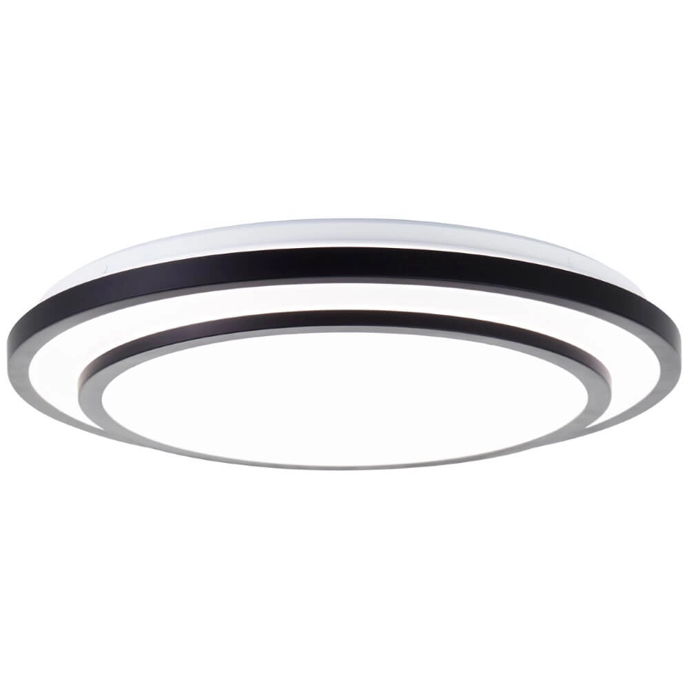 Zwarte plafondlamp Luciano Ø 49,5cm