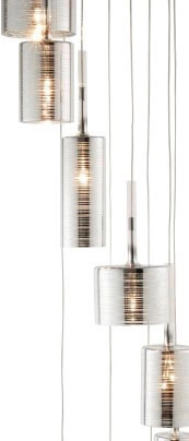 Vide hanglamp Linen 9-lichts Searchlight 5053423098111
