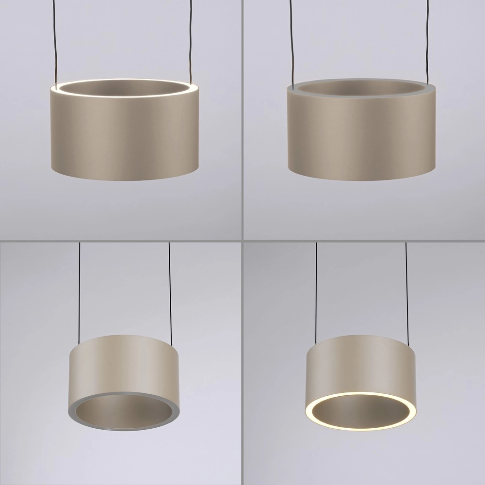 Design led hanglamp Pure Clipse Bronce Paul Neuhaus 4012248396308