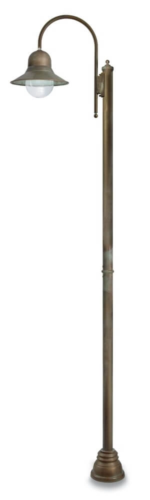 Staande lamp Campanula M - verouderd messing