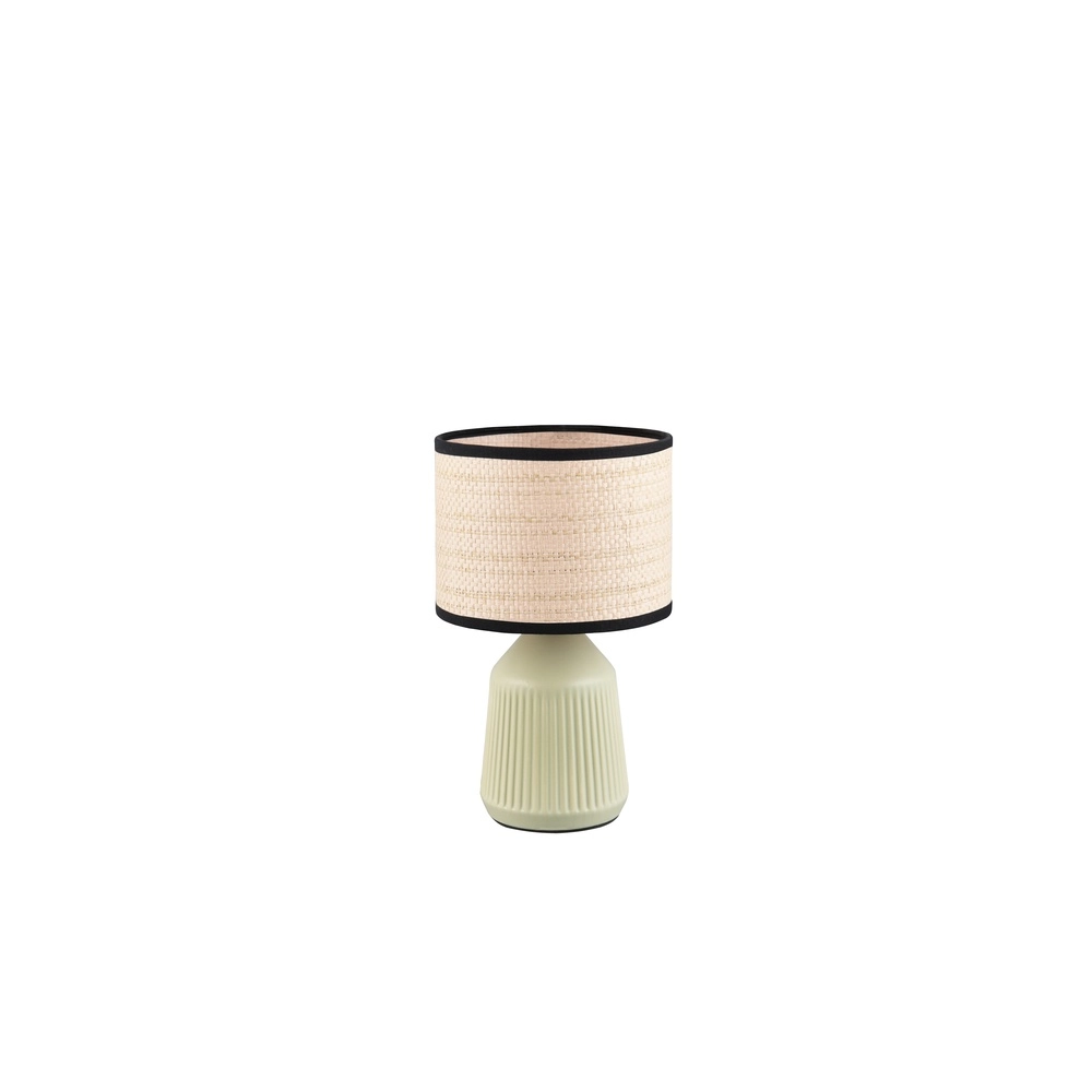 Tafellamp Formentera Ø 16cm groen Trio 4017807692068