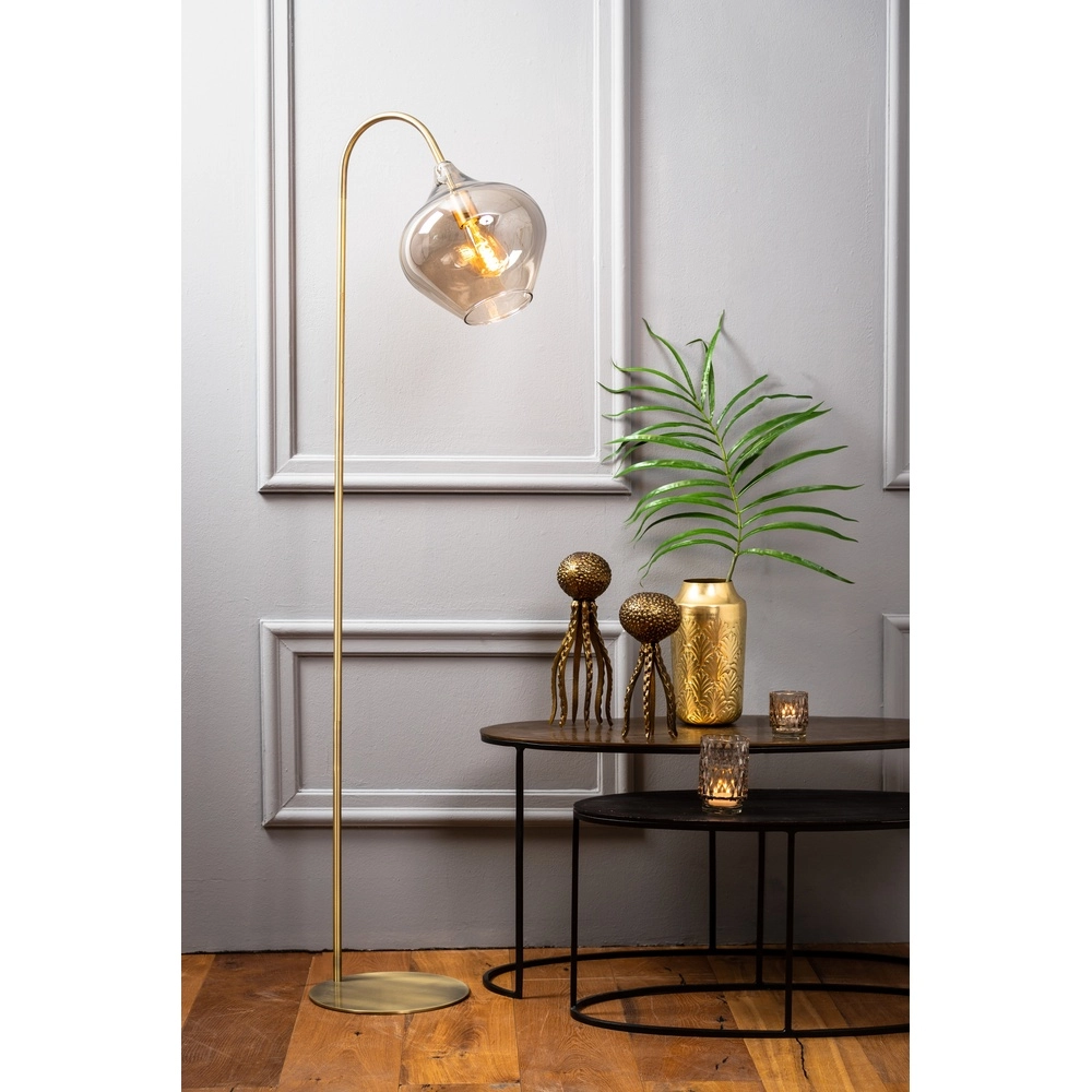 Vloerlamp Rakel brons Light & Living 8717807303211