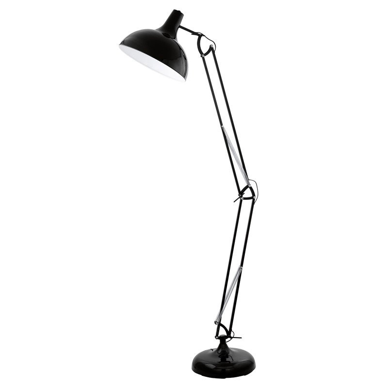 Vloerlamp Borgillo zwart
