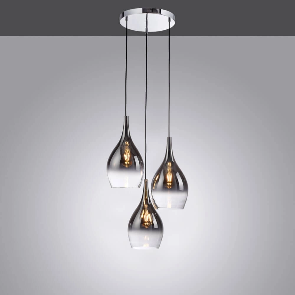 Moderne hanglamp Pilua 3-lichts rond Paul Neuhaus 4012248366097