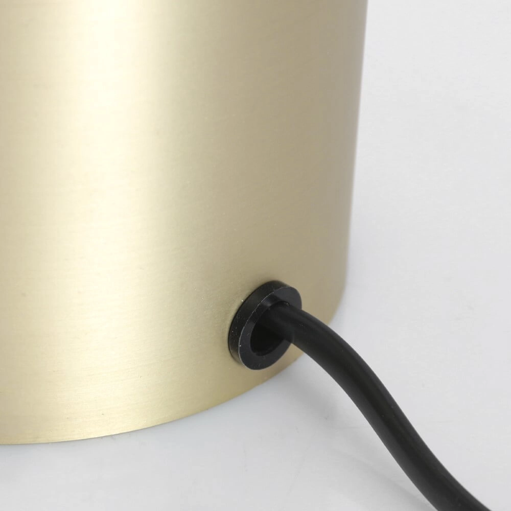 Tafellamp Ambiance goud met amber glas Steinhauer 8712746165067
