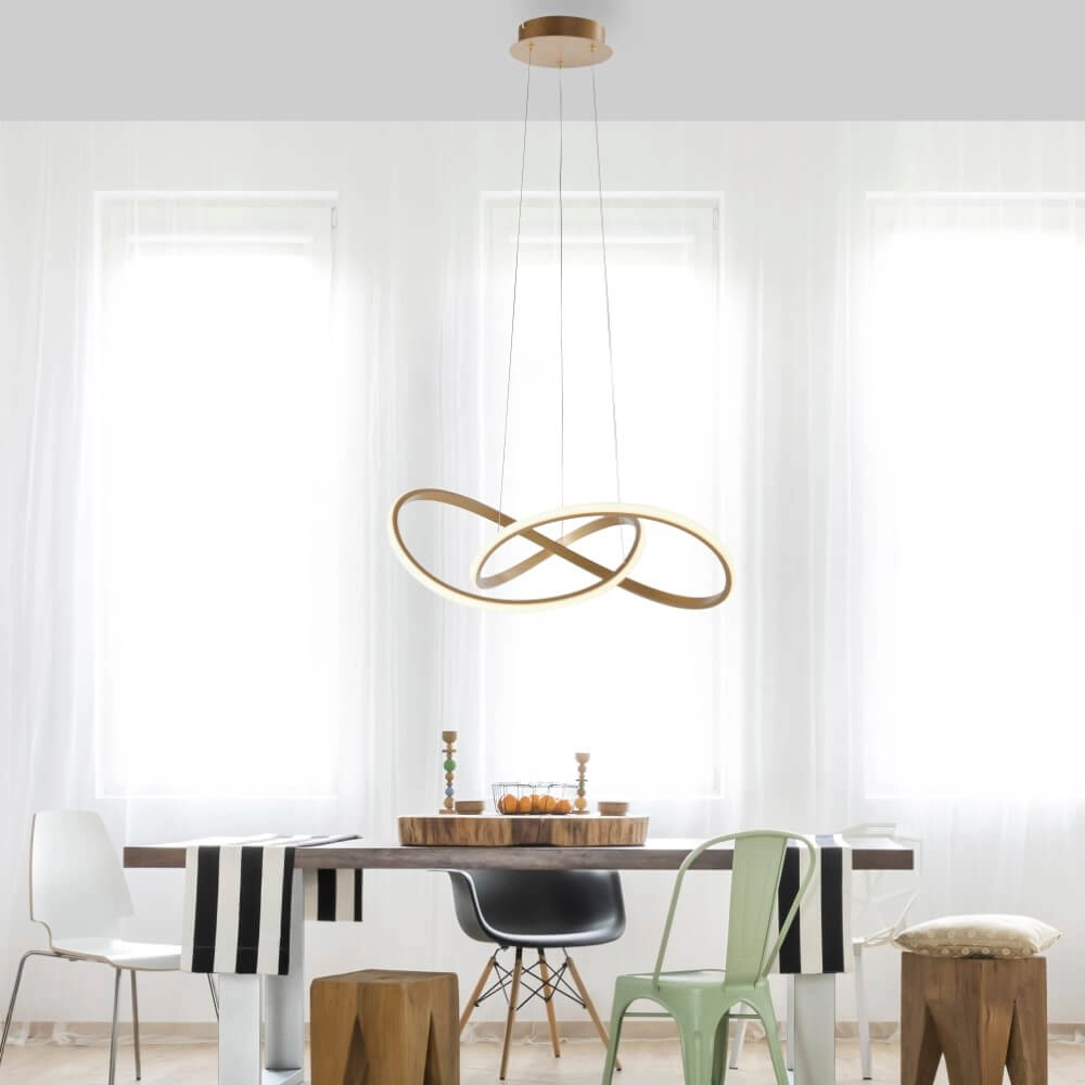 Hanglamp Maria messing Just Light 4043689985578