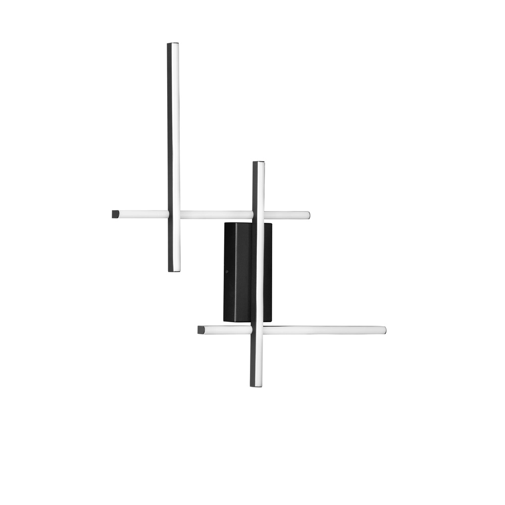 Wandlamp Apecho zwart Lyora 5212017468598