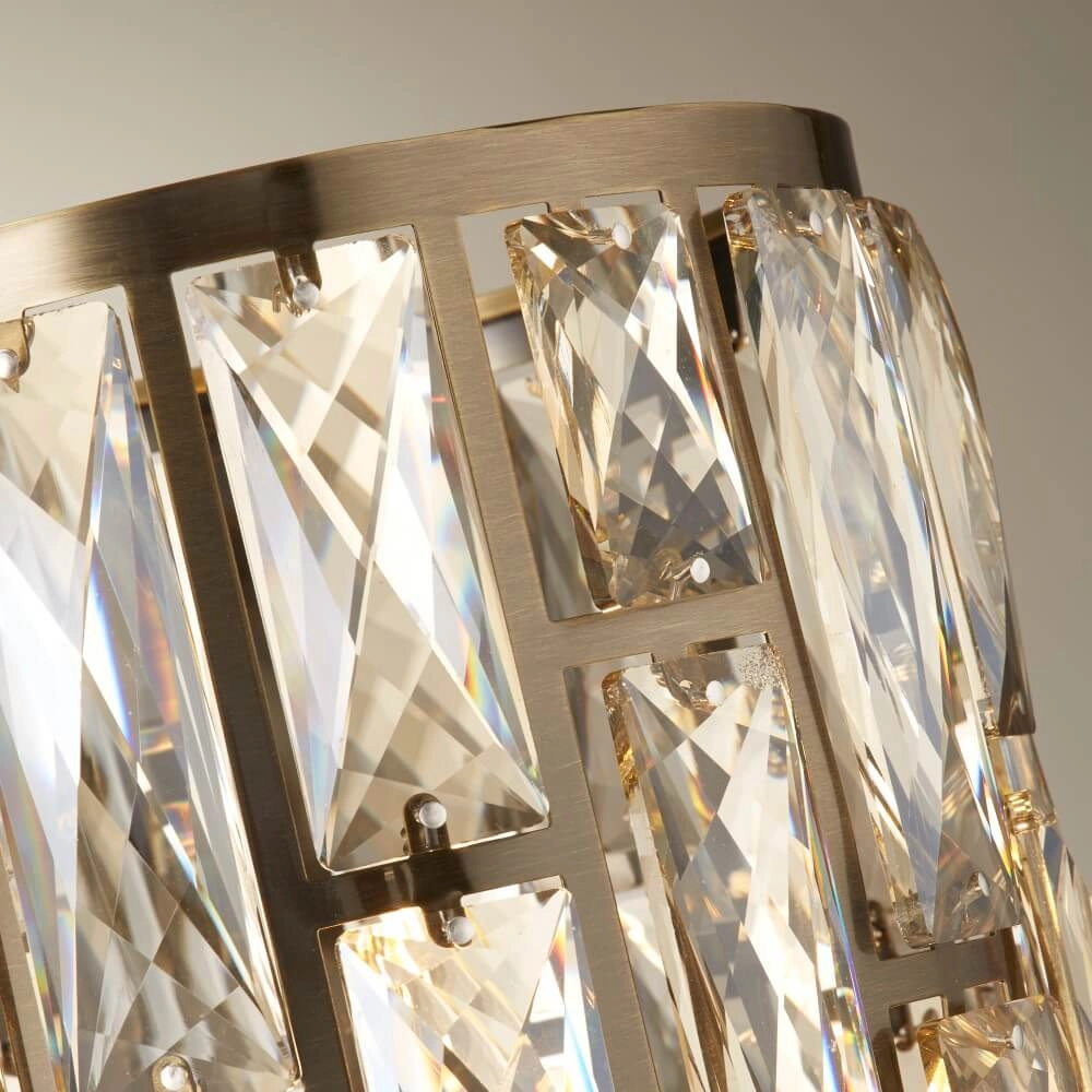 Klassieke tafellamp Bijou goud Searchlight 5053423242101
