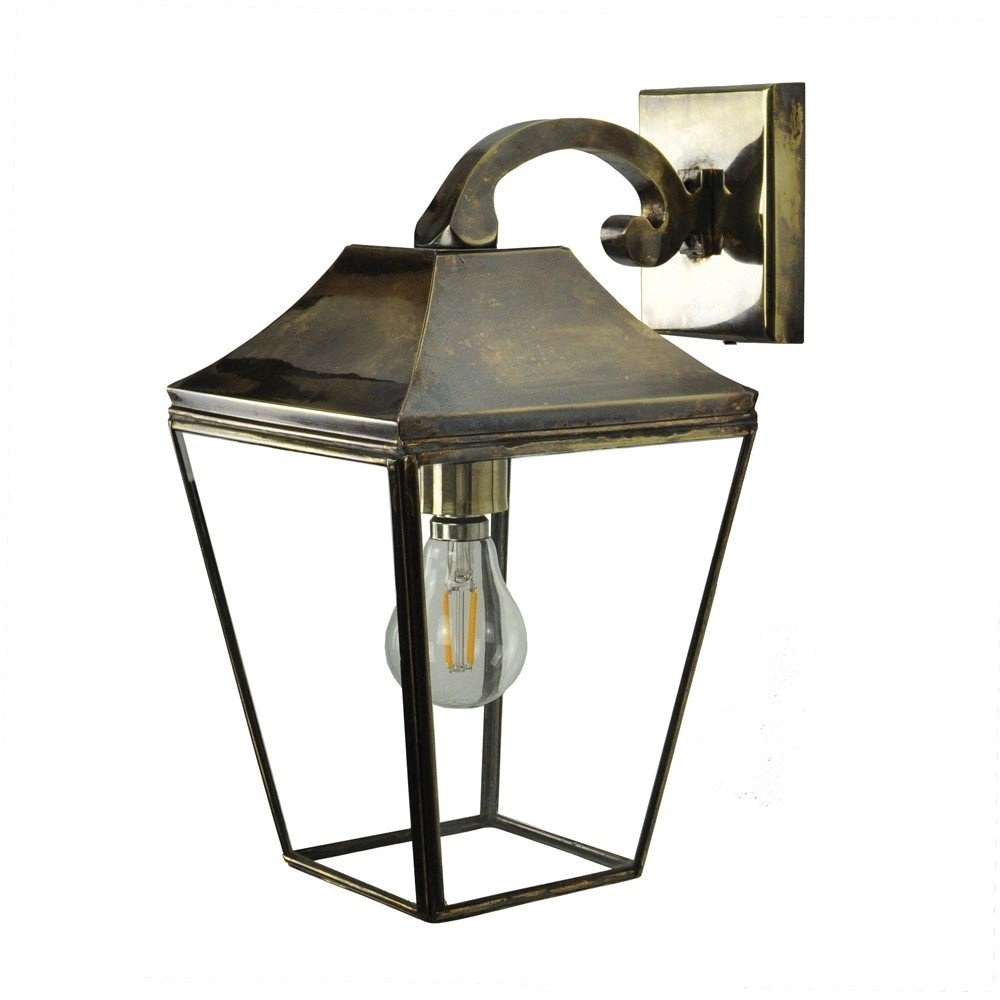 Landelijke muurlamp Knightbridge 35cm
