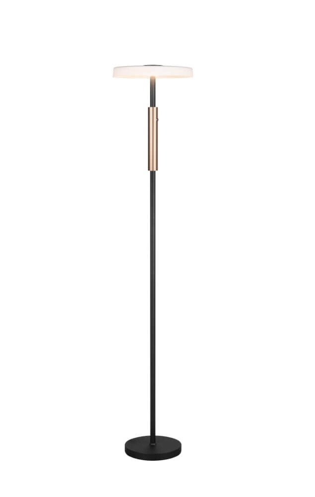Led vloerlamp Celeste smoke glas Trio 4017807616910