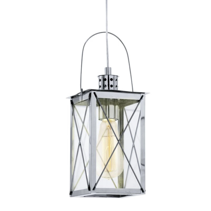 Hanglamp Vintage Square chroom