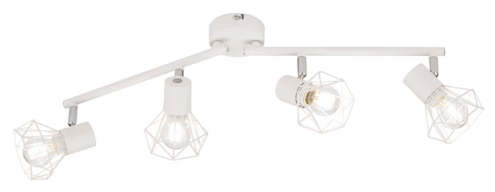 Witte opbouwspot Ran 4-lichts