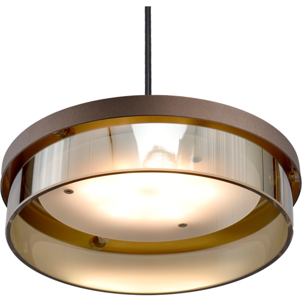 3-lichts hanglamp Imperia 100cm cacao bruin Masterlight 8718121359496