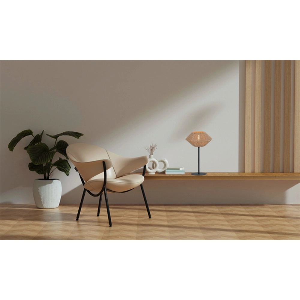Tafellamp Bicono met touwkap Ø 35cm Masterlight 8718121352831
