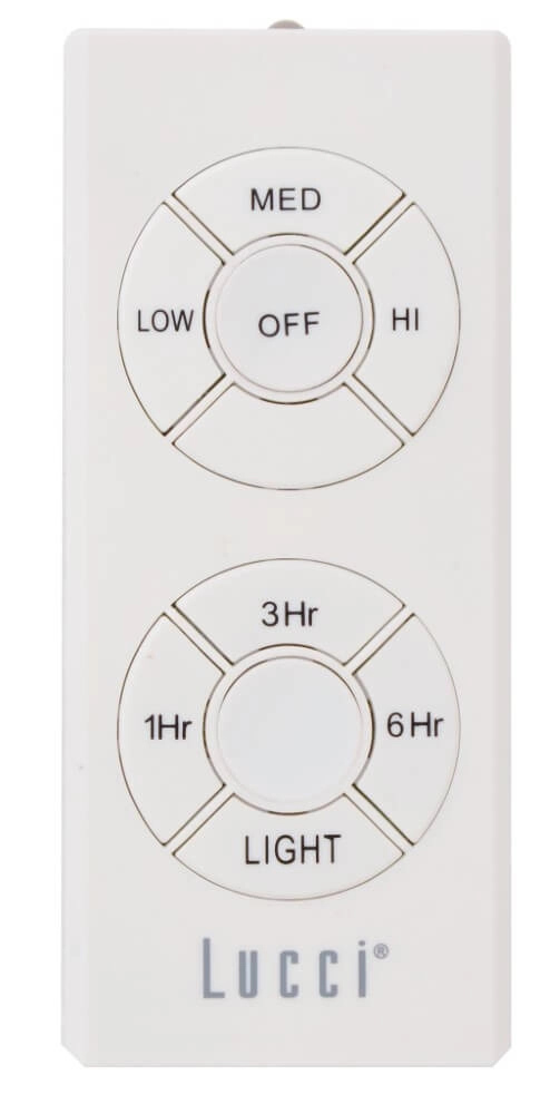 Witte ventilator met lamp Megara Ø 122cm IP55 Beacon 9333509151500