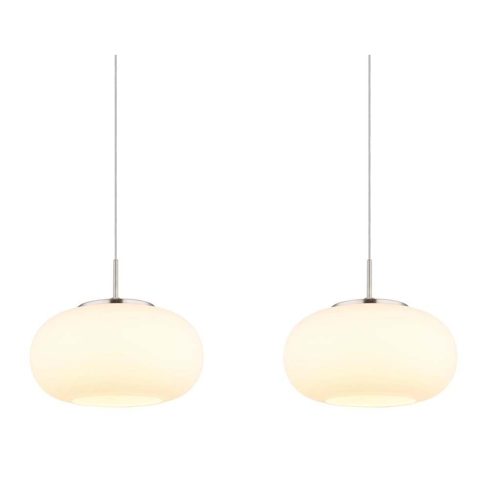 Design hanglamp Quintara 4-lichts nikkel Globo 9007371462322