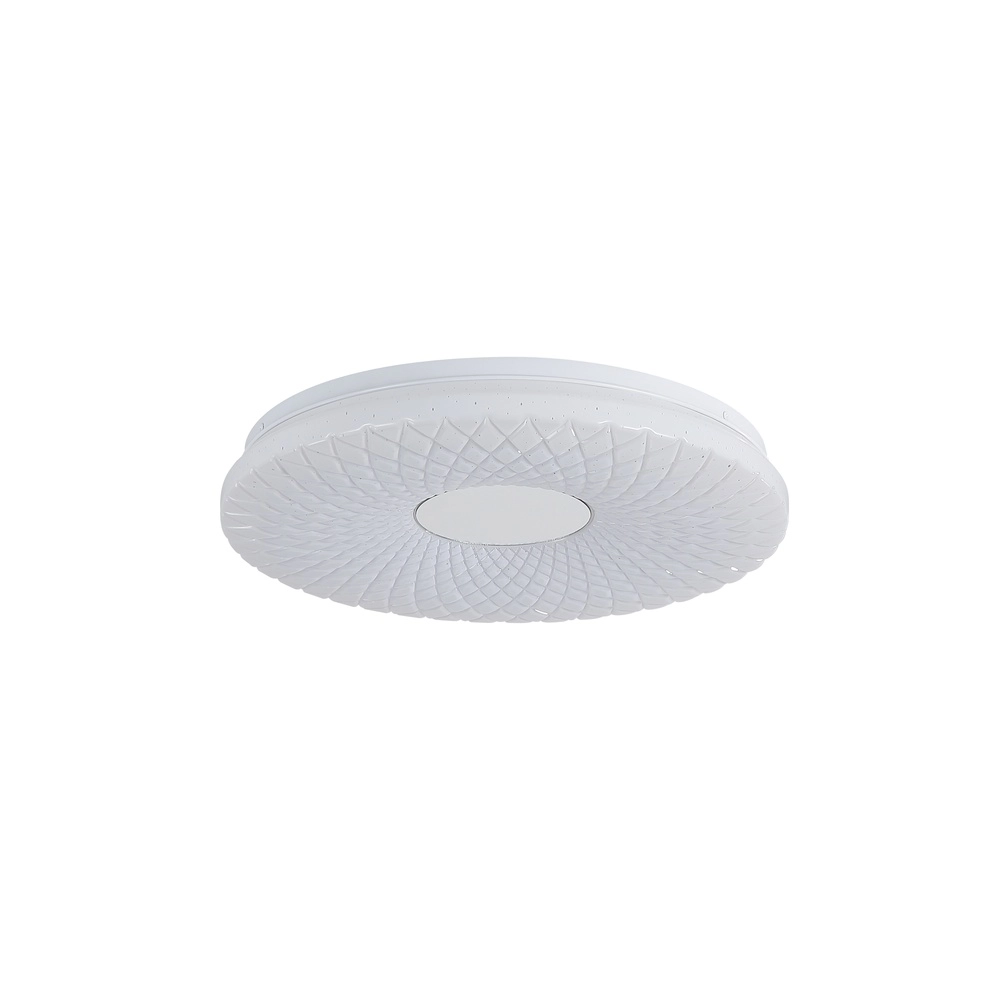 Plafonniere Halolux chroom en wit Searchlight 5053423300030