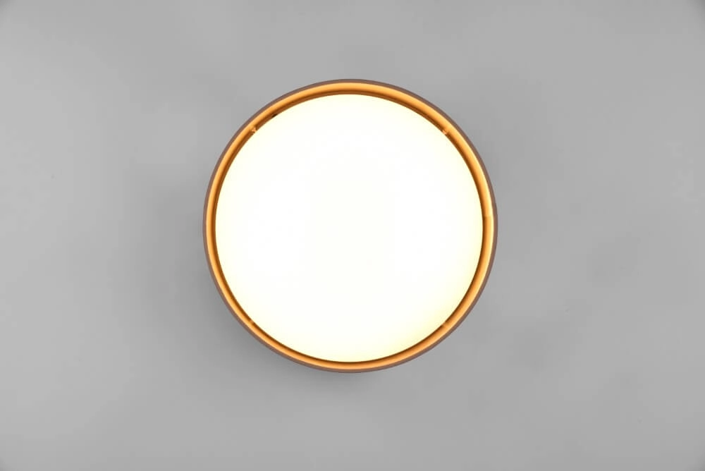 Plafondlamp Locarno taupe Trio 4017807574388