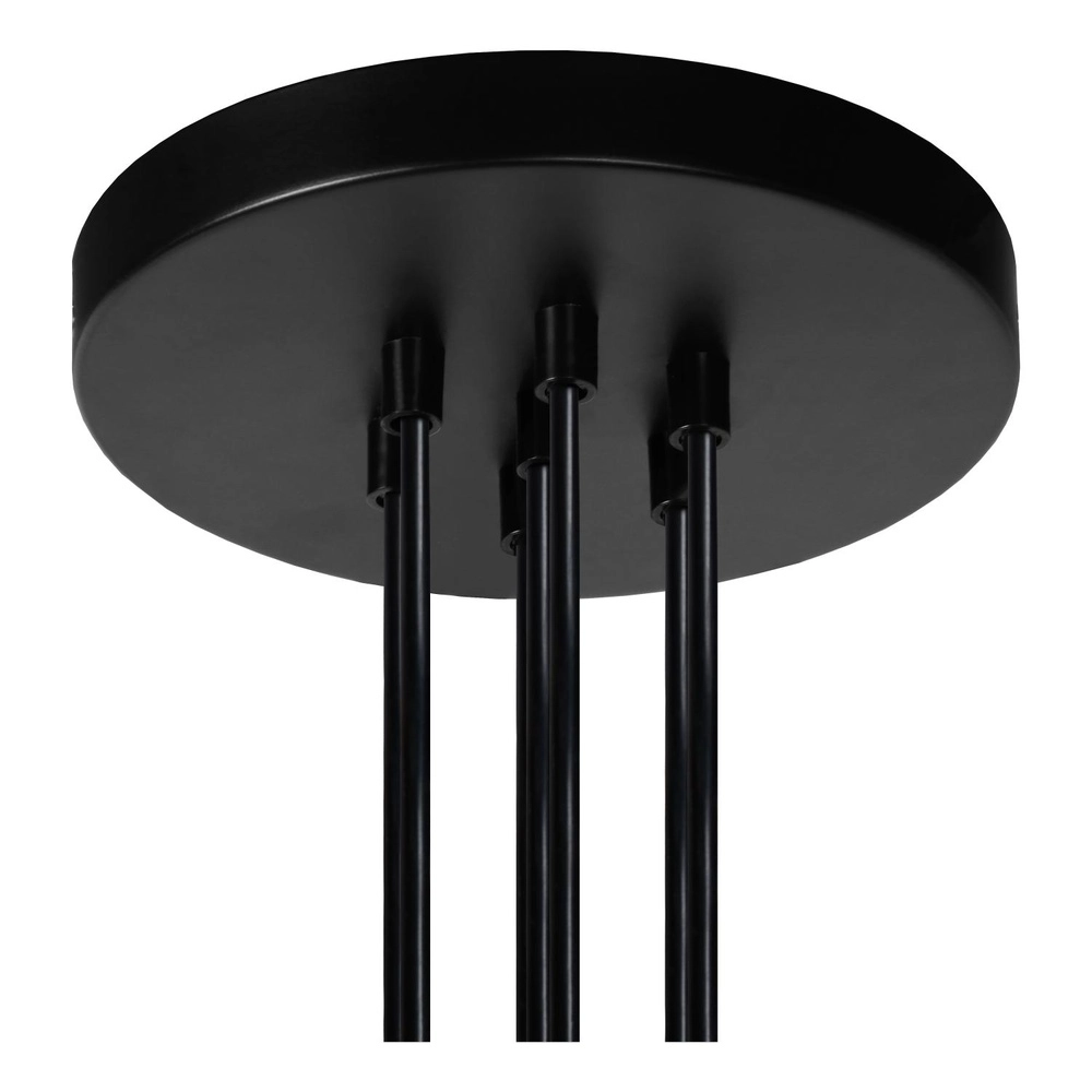 7-lichts hanglamp Fix zwart Lucide 5411212082879