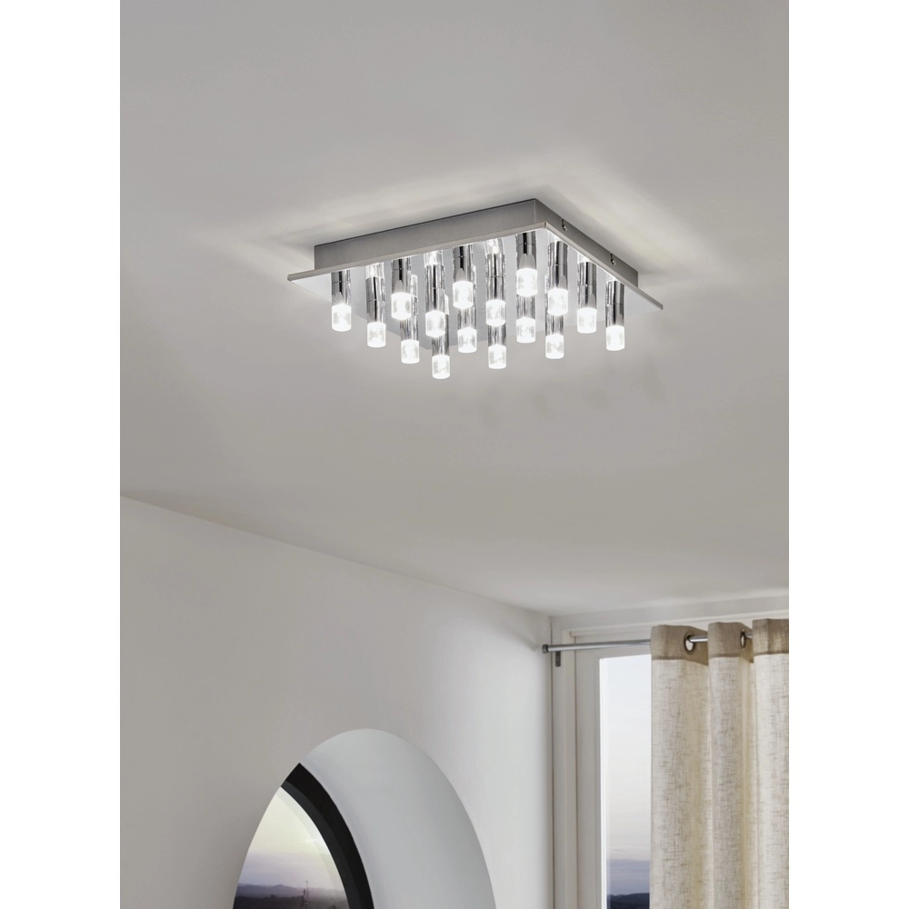 Plafondlamp Teocelo chroom Eglo 9002759953638
