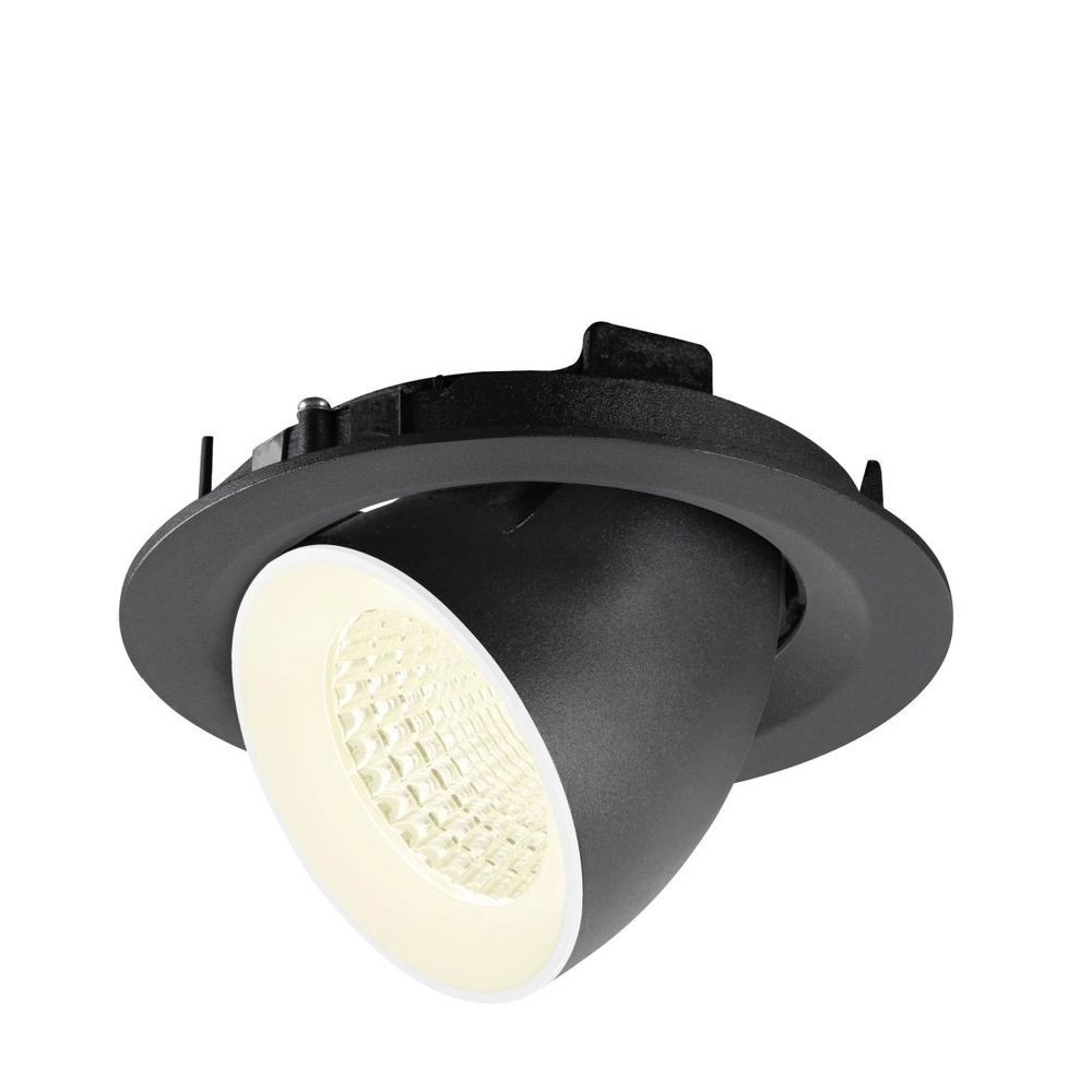 Inbouwspot Numinos Gimble M zwart/wit 4000K - 55gr SLV 4024163311700