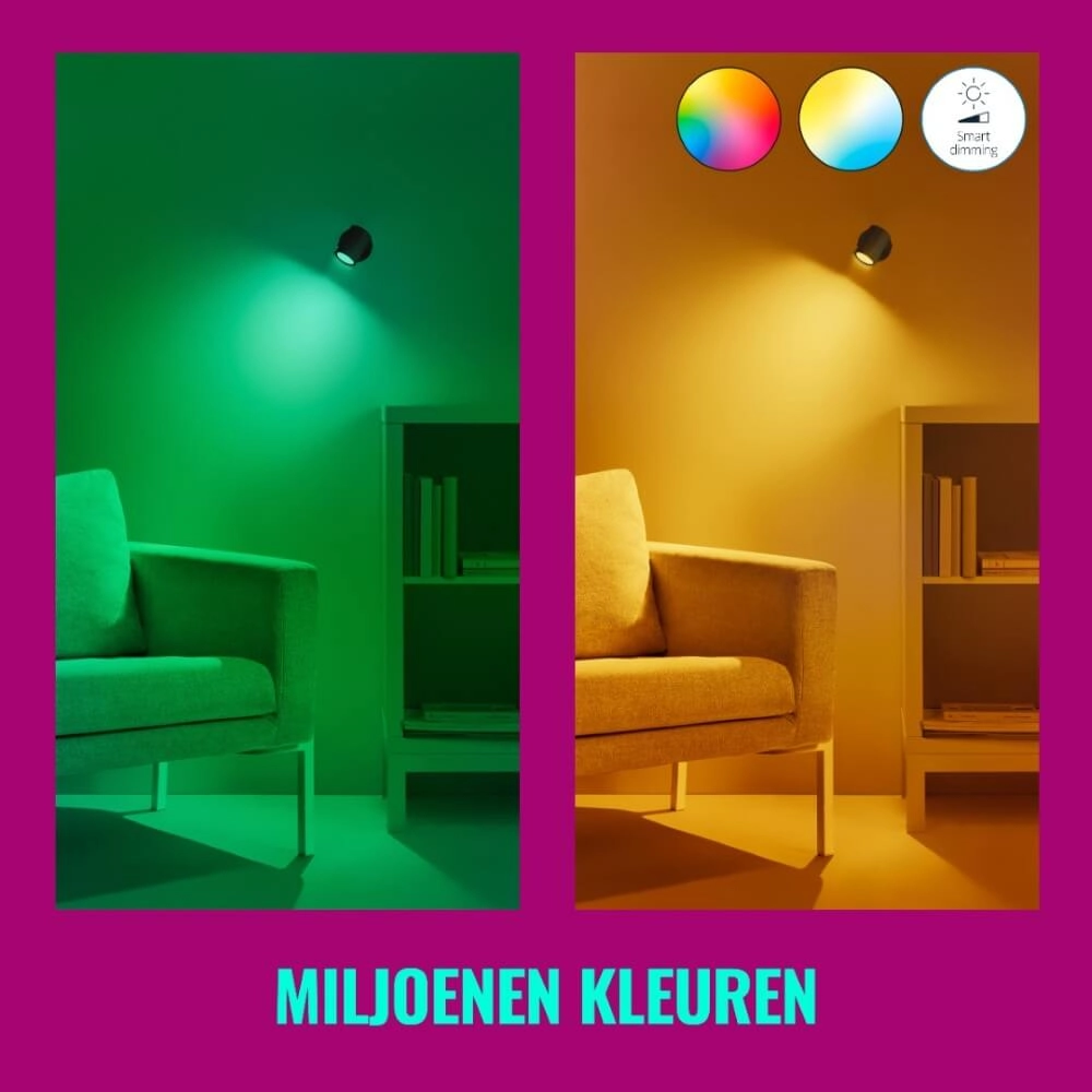 Slimme lichtbron Smart GU10 Wiz WiZ 8720169076761