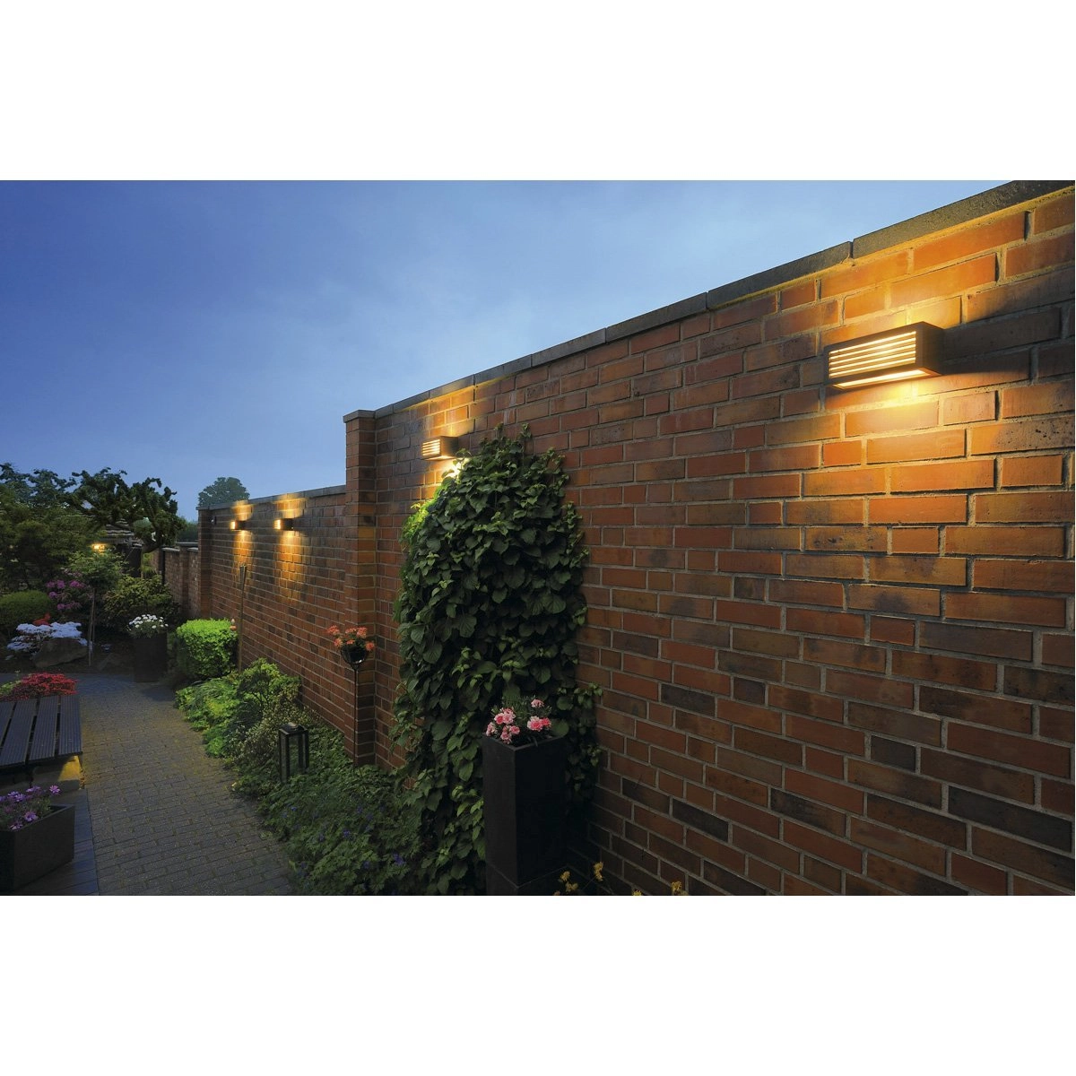 Buitenlamp Box L E27 roestbruin SLV 4024163129381