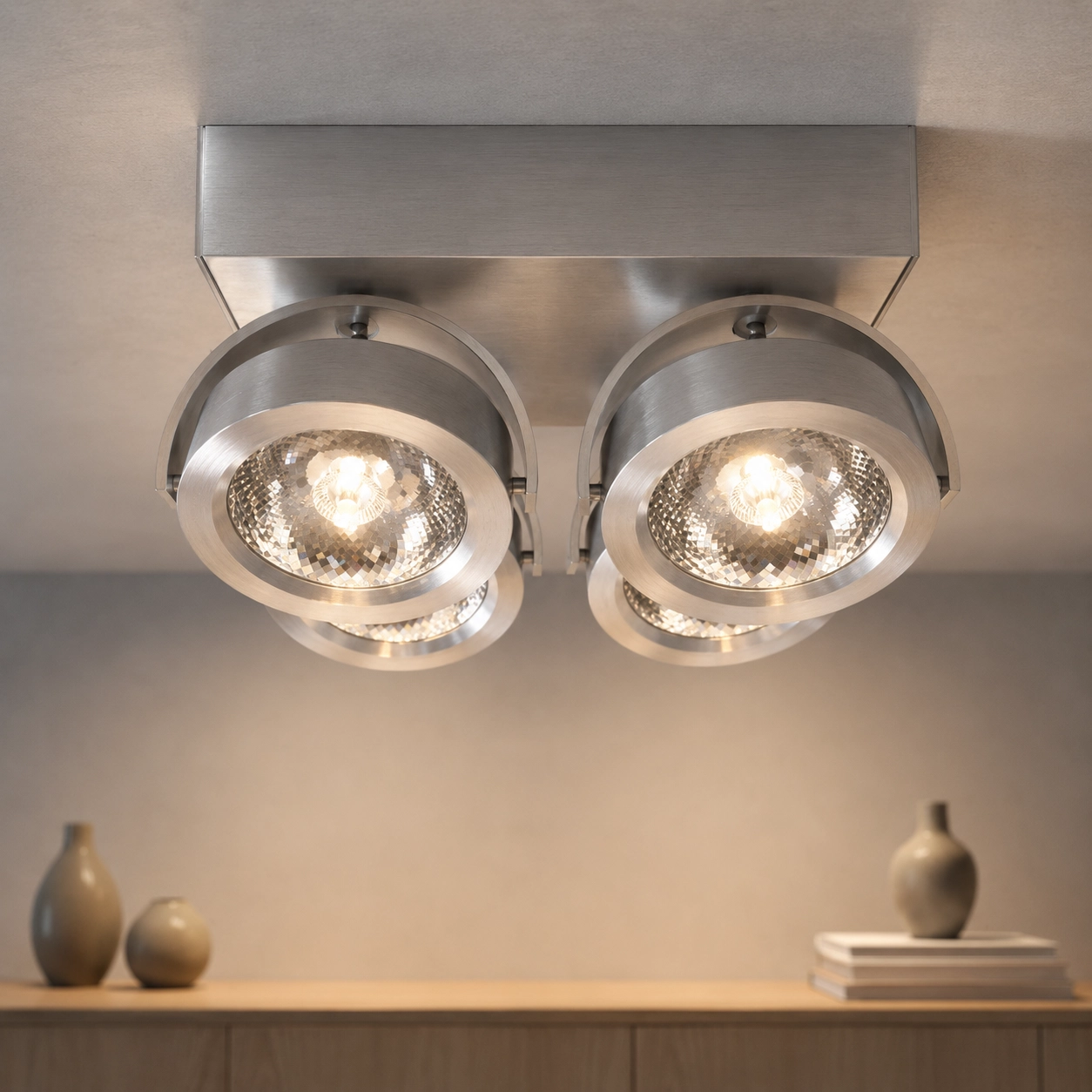 4 led spot Dutchess opbouw