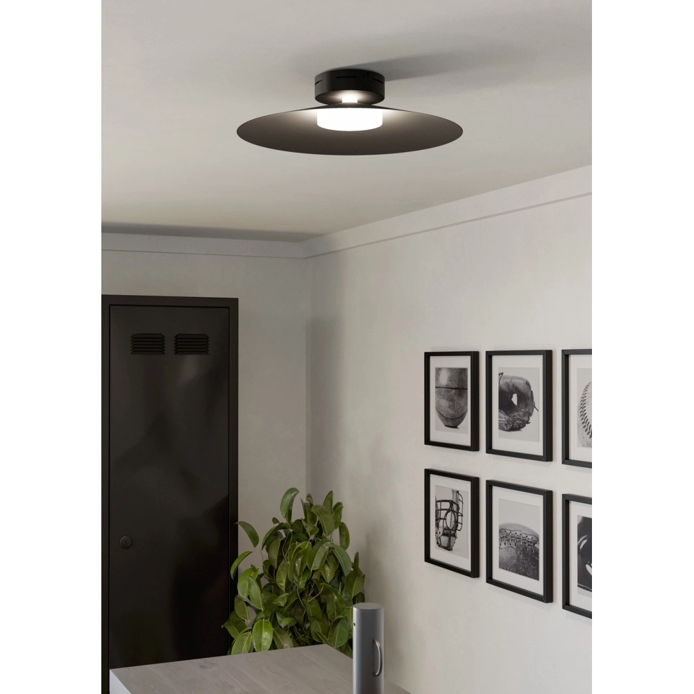 Design plafondlamp Conomavilla-Z smart zwart Eglo 9008606360581