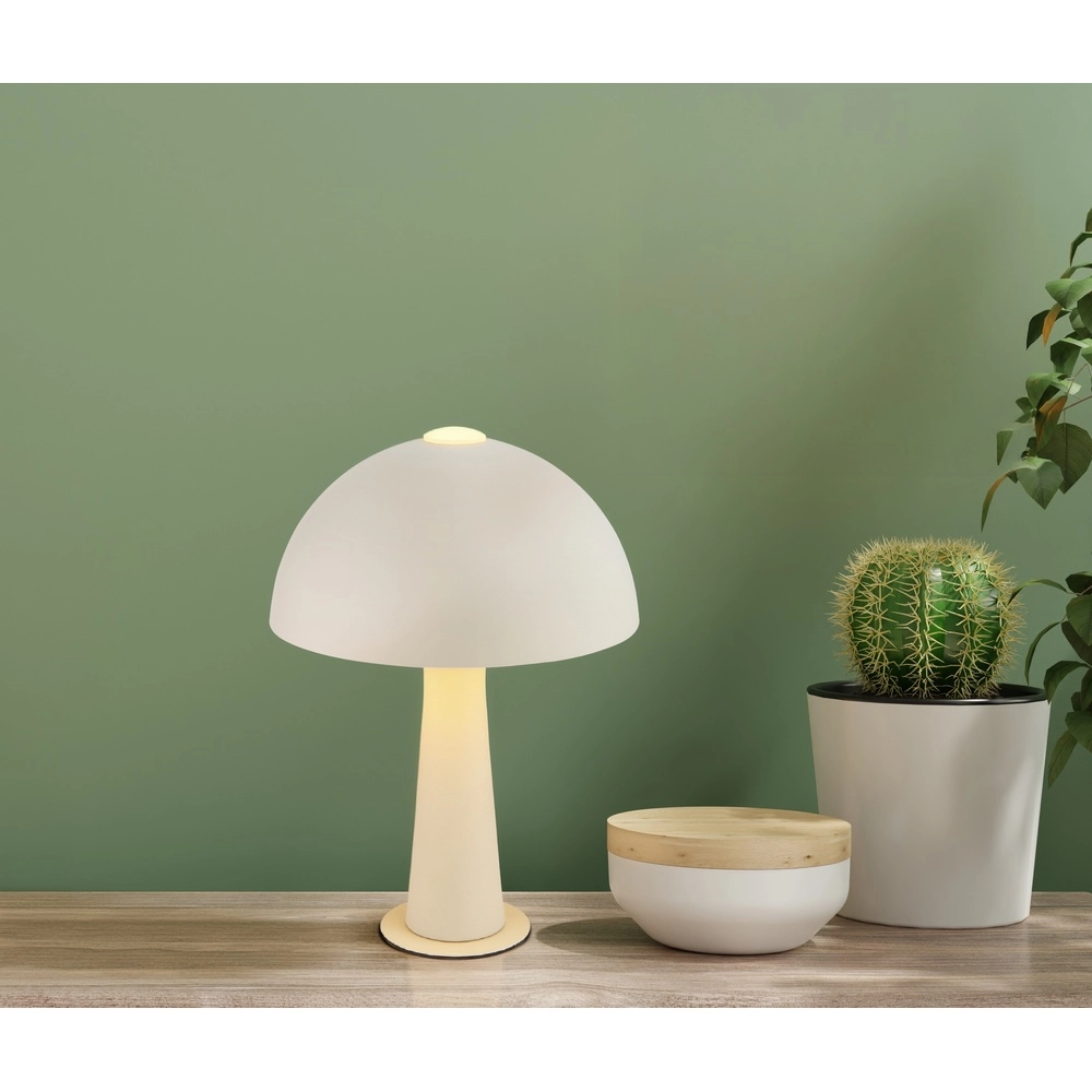 Moderne tafellamp Julia zand bruin Globo 9007371589616