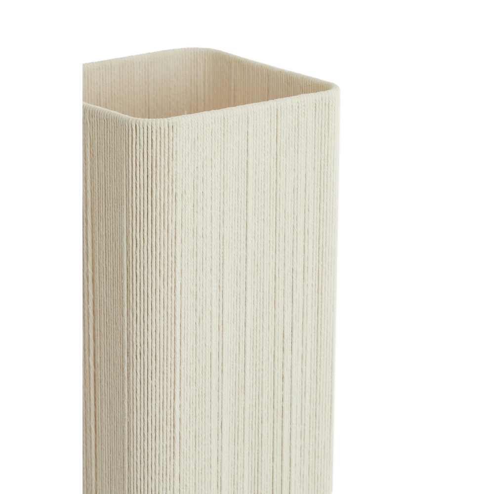 Tafellamp Wyn 50,5cm - crème touw met zwart Light & Living 8717807792558