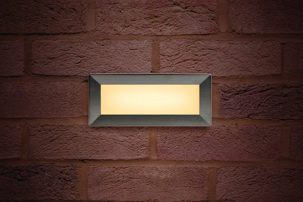 RVS muurlamp Brick Lyora 5055788232544