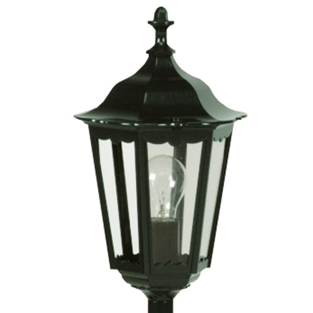 Klassieke tuinlamp Ancona zwart KS verlichting 8714732507141