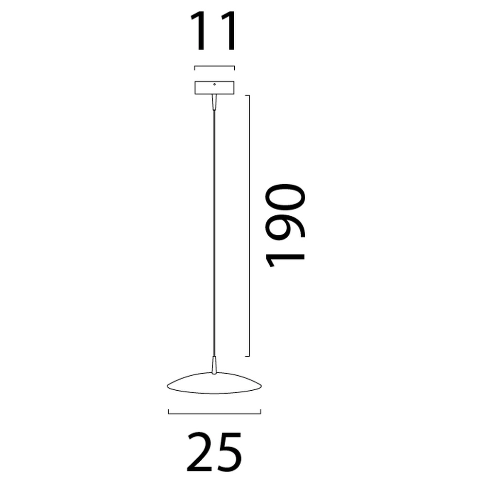 Hanglamp Scala Ø 25cm zwart nikkel Masterlight 8718121300481