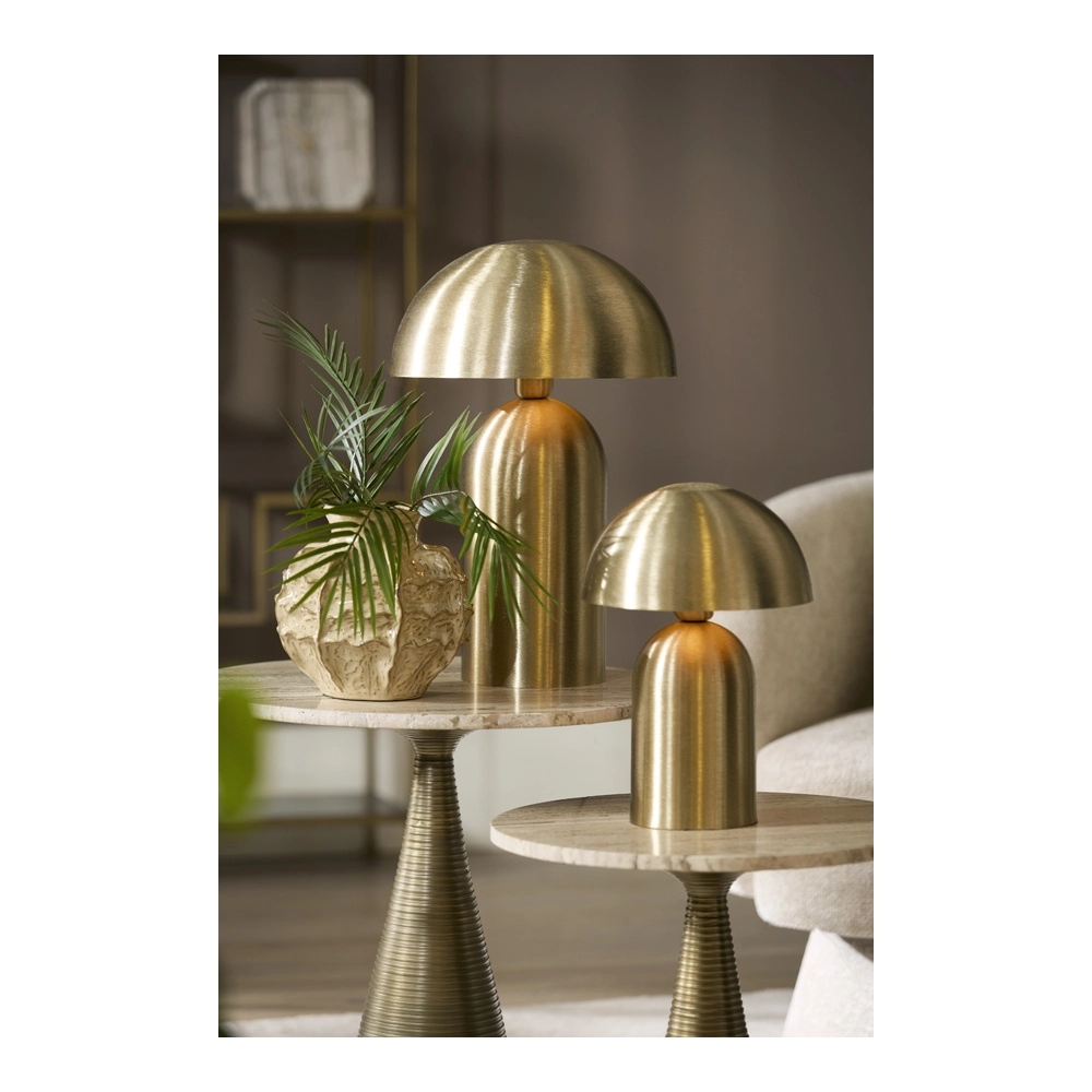 Design tafellamp Tolima egaal goud Ø 31cm Light & Living 8717807837884
