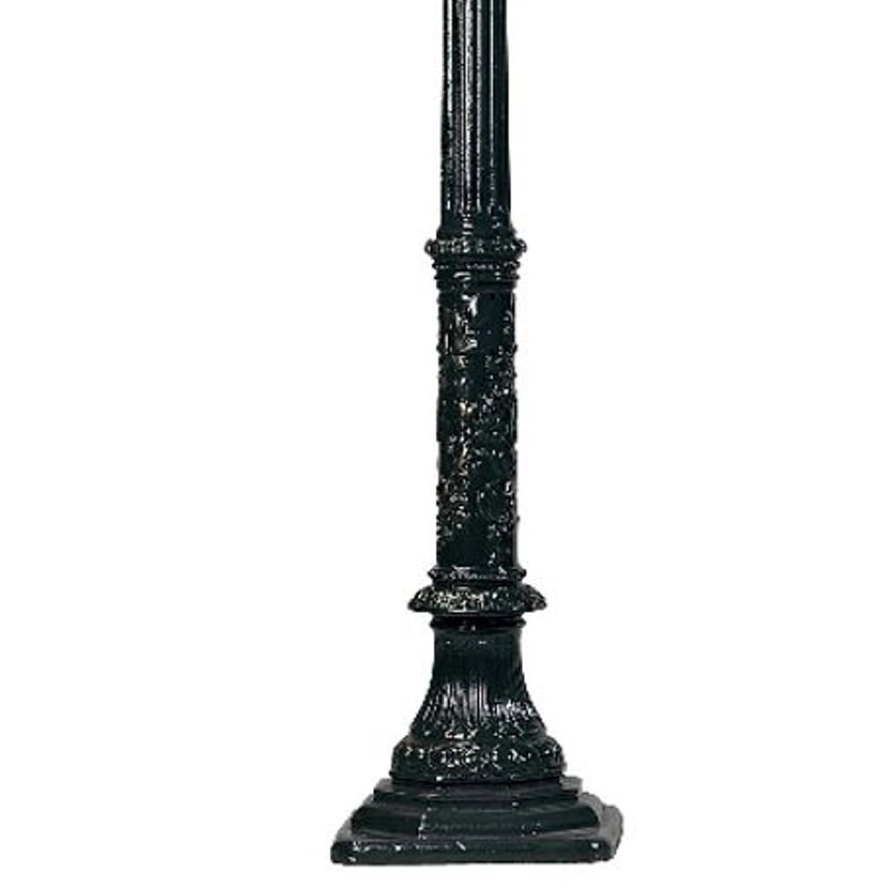 Nostalgic mast Washington V2 zwart KS verlichting 8714732593748
