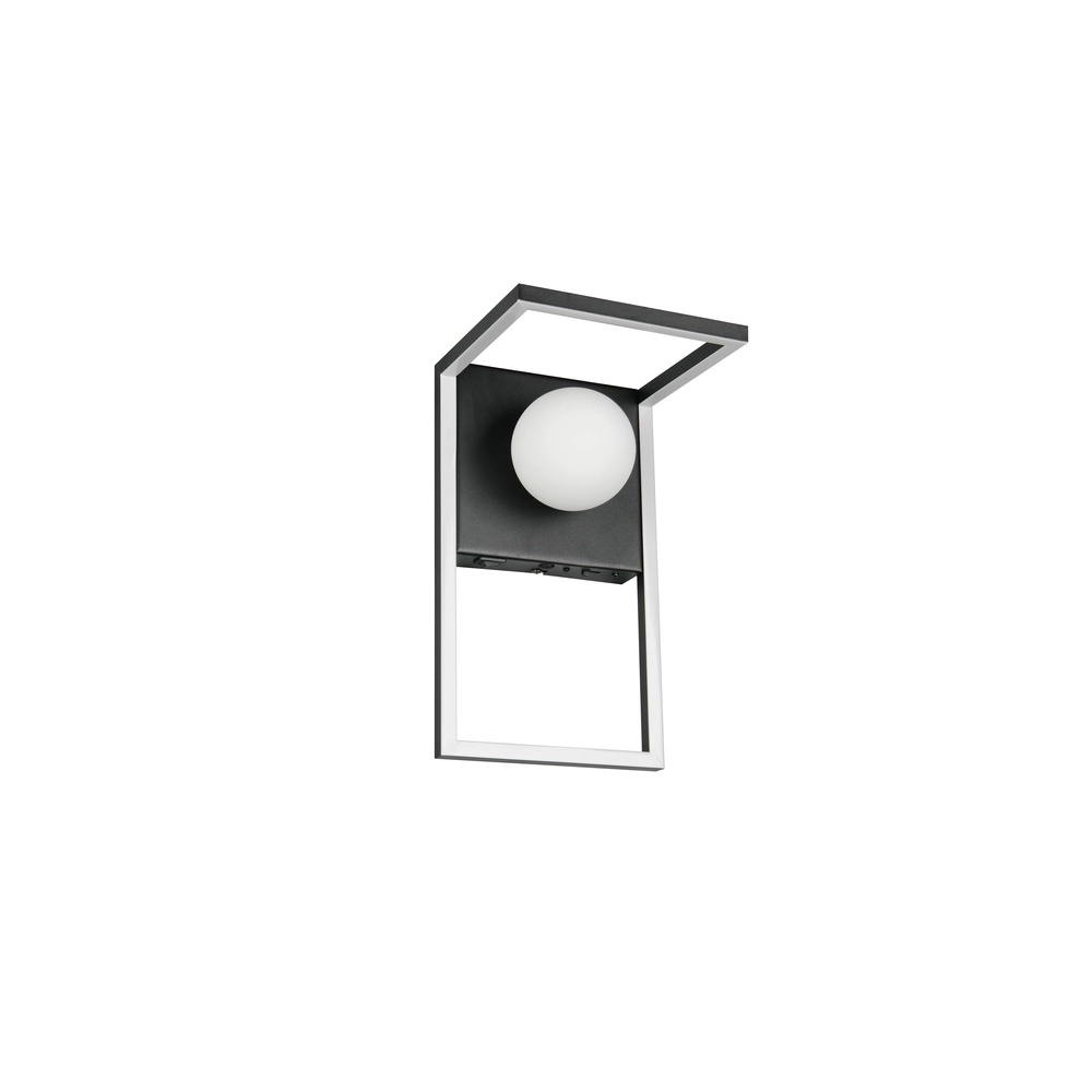 Design wandlamp Arola zwart Trio 4017807683530
