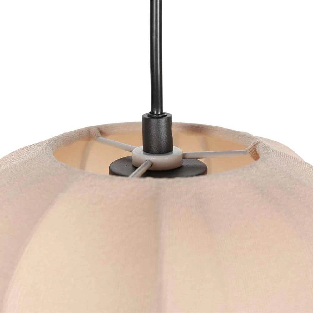 Hanglamp Sable crème Ø 25cm Steinhauer 8712746176414