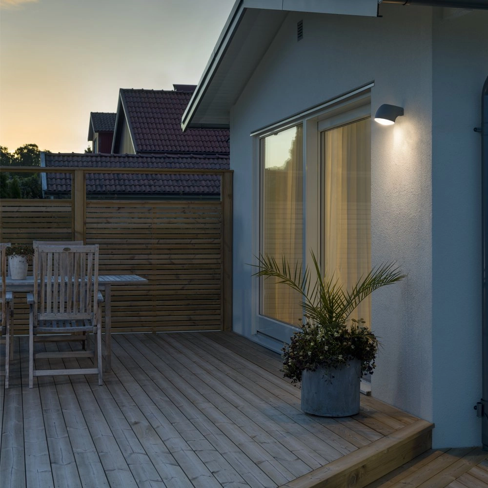 Led muurspot Ferrera zwart KonstSmide 7318307531756