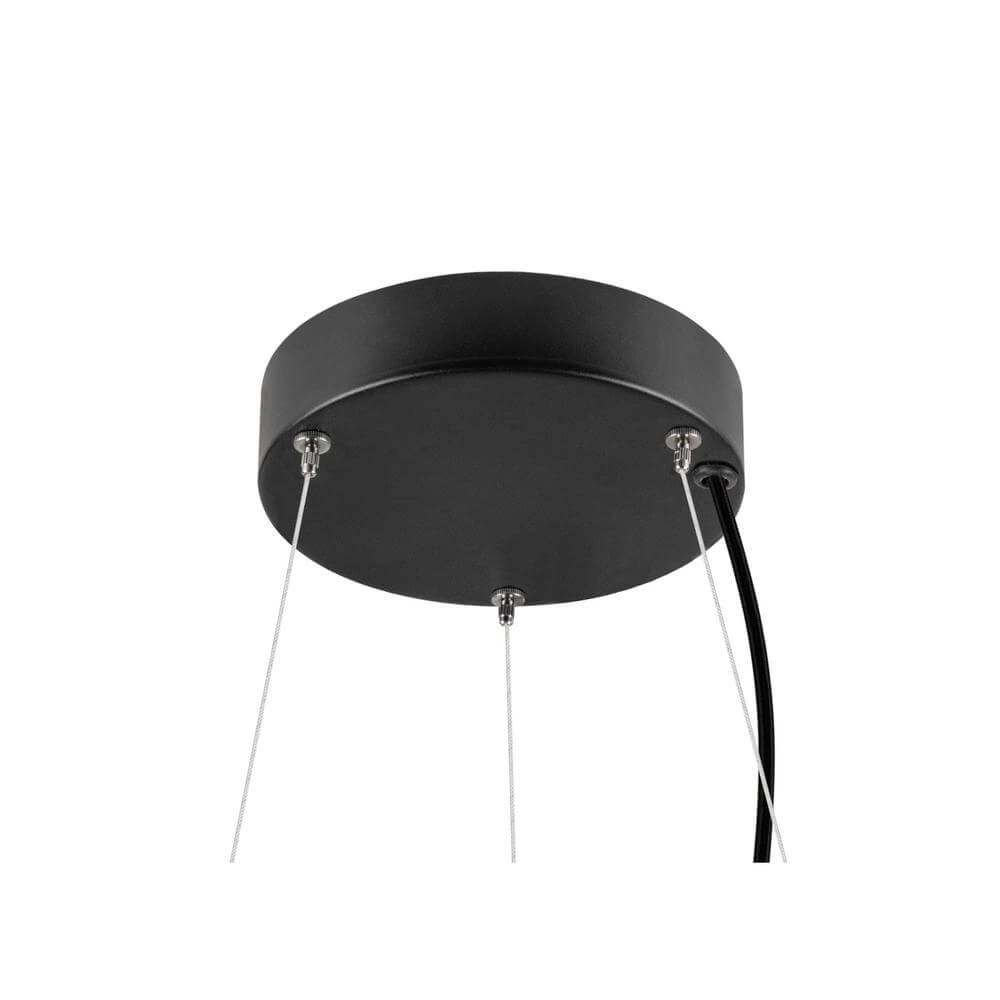 Zwarte hanglamp Medo Ring 60 Ø 60cm SLV 4024163298087