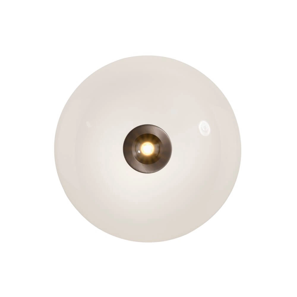 Design plafondlamp Pure Vitrum bruin Paul Neuhaus 4012248382653